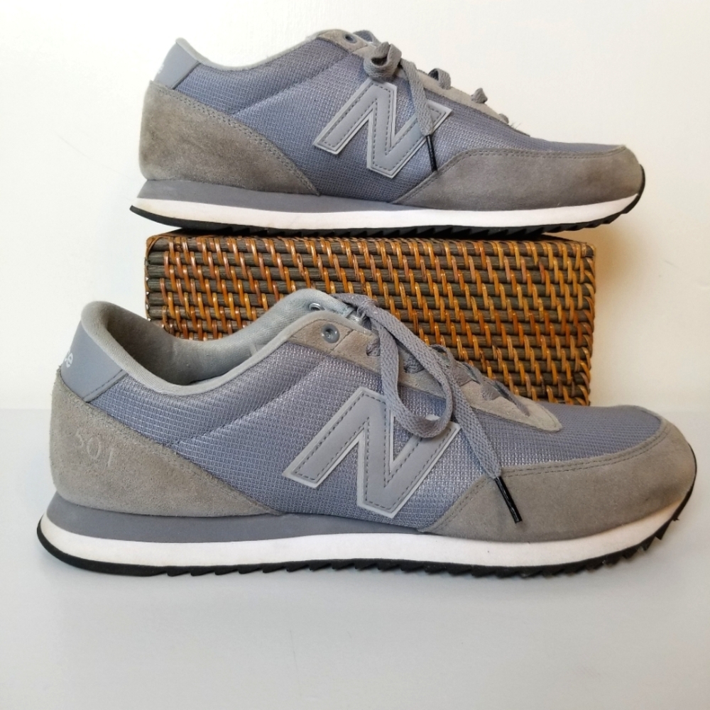 New Balance 501 Gray Running Cross Training Athletic Sneakers